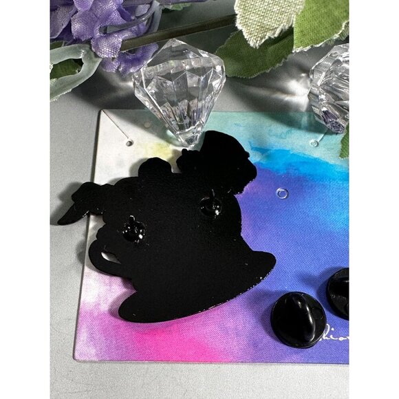 Alice Wonderland Lapel Pin Mad Hatter Cheshire Rabbit Brooch Pin Jewelry Badge - Picture 4 of 8